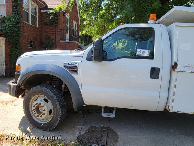 image for item DM8009 2008 Ford F550 Super Duty XL dump truck