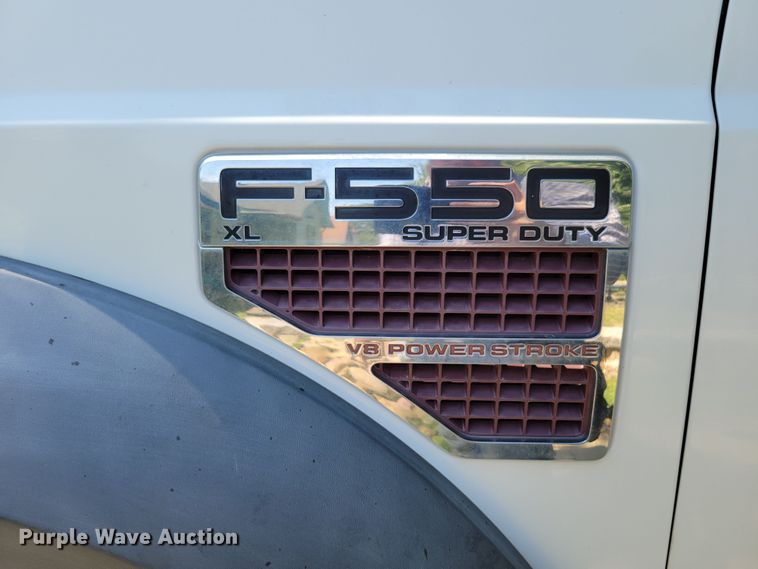 image for item DM8009 2008 Ford F550 Super Duty XL dump truck