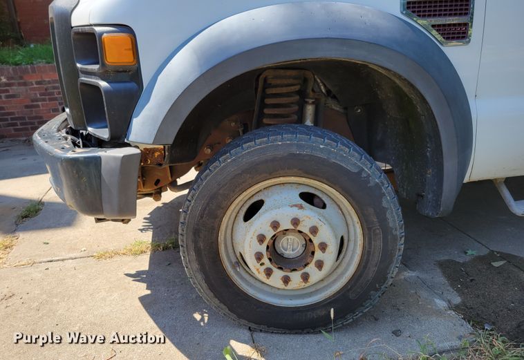 image for item DM8009 2008 Ford F550 Super Duty XL dump truck
