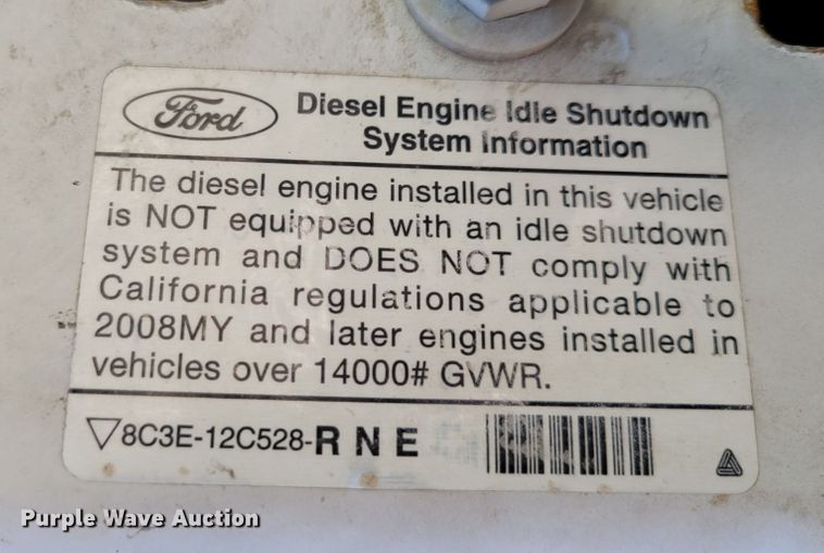 image for item DM8009 2008 Ford F550 Super Duty XL dump truck