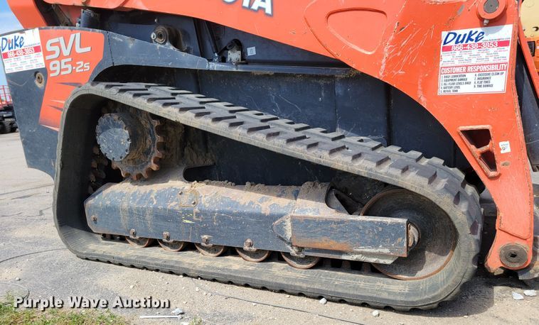 image for item DM8010 2017 Kubota SVL95-2S  tracked skid steer loader