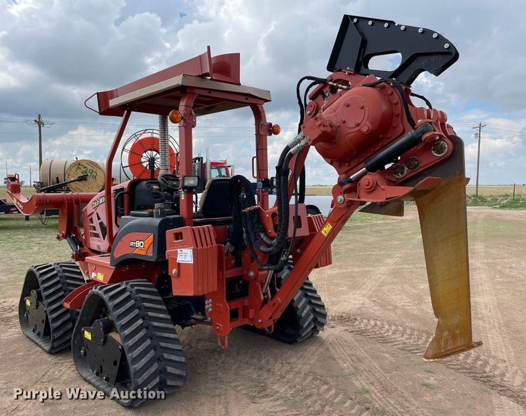 image for item DN5157 2017 Ditch Witch RT80 Quad  vibratory cable plow