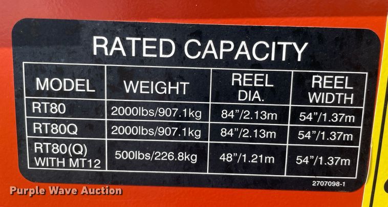 image for item DN5157 2017 Ditch Witch RT80 Quad  vibratory cable plow