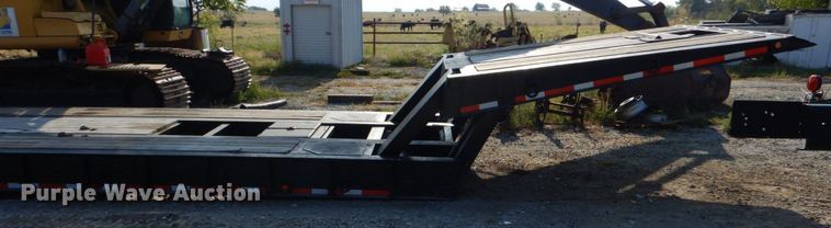 image for item DO1508 1999 Trail King TK110FG533  lowboy equipment trailer