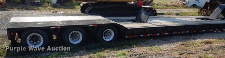 image for item DO1508 1999 Trail King TK110FG533  lowboy equipment trailer