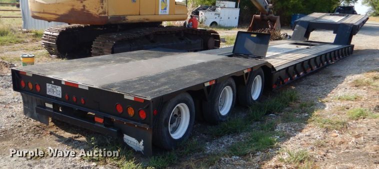image for item DO1508 1999 Trail King TK110FG533  lowboy equipment trailer
