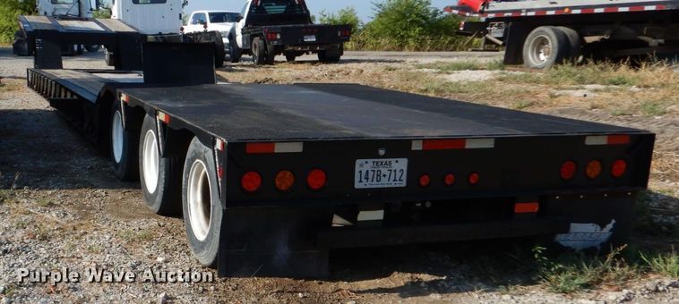 image for item DO1508 1999 Trail King TK110FG533  lowboy equipment trailer