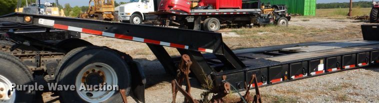image for item DO1508 1999 Trail King TK110FG533  lowboy equipment trailer