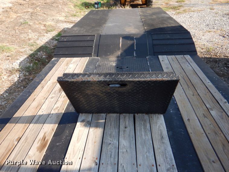 image for item DO1508 1999 Trail King TK110FG533  lowboy equipment trailer