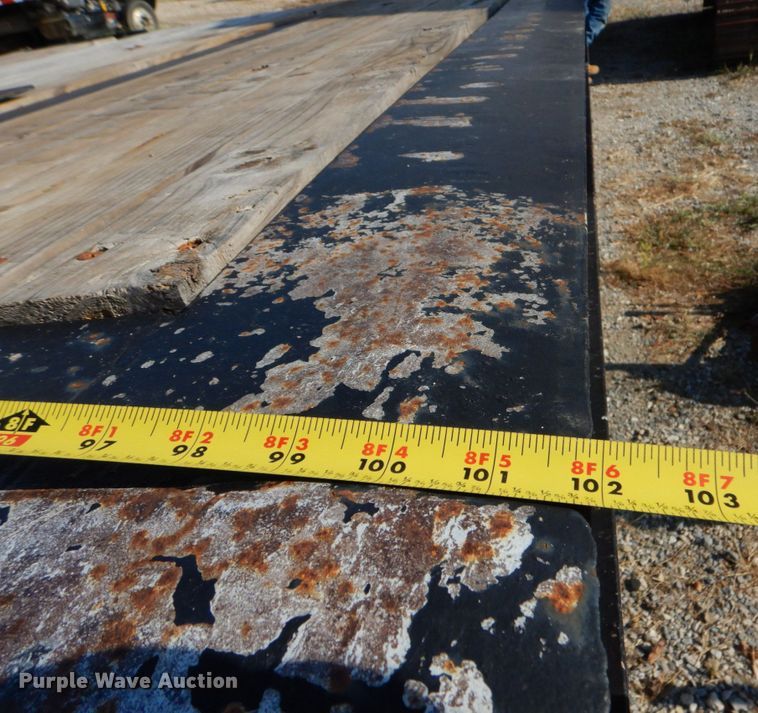 image for item DO1508 1999 Trail King TK110FG533  lowboy equipment trailer