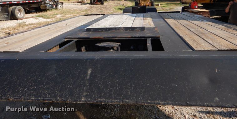 image for item DO1508 1999 Trail King TK110FG533  lowboy equipment trailer