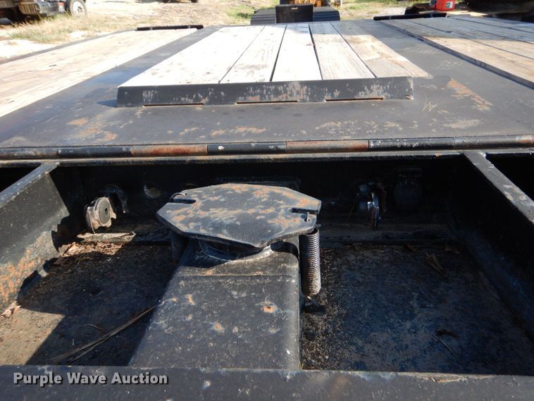 image for item DO1508 1999 Trail King TK110FG533  lowboy equipment trailer