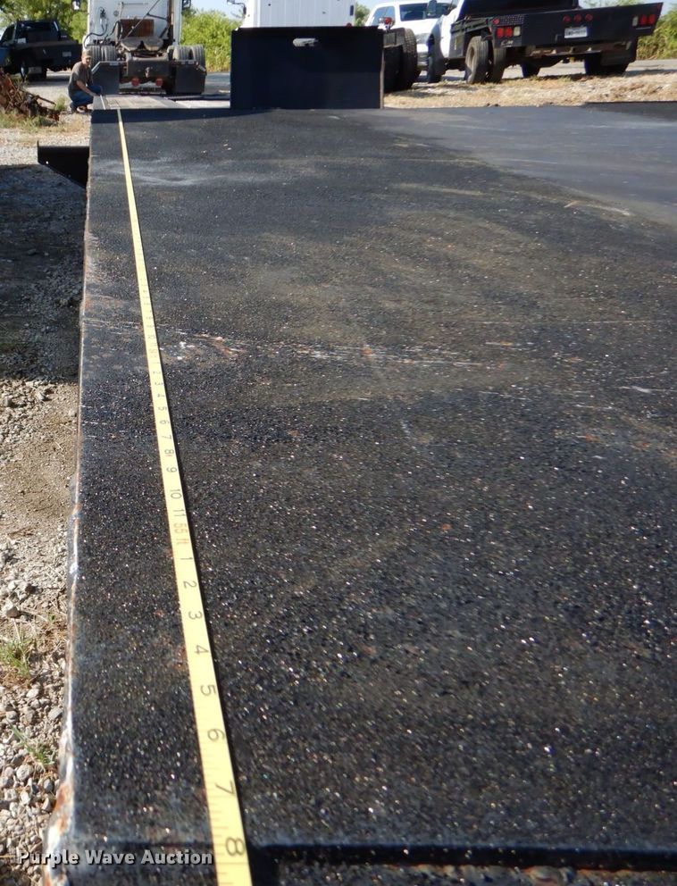 image for item DO1508 1999 Trail King TK110FG533  lowboy equipment trailer