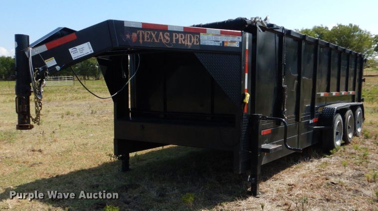 image for item DO1510 2020 Texas Pride  dump trailer
