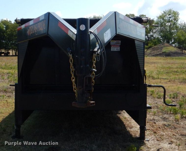 image for item DO1510 2020 Texas Pride  dump trailer