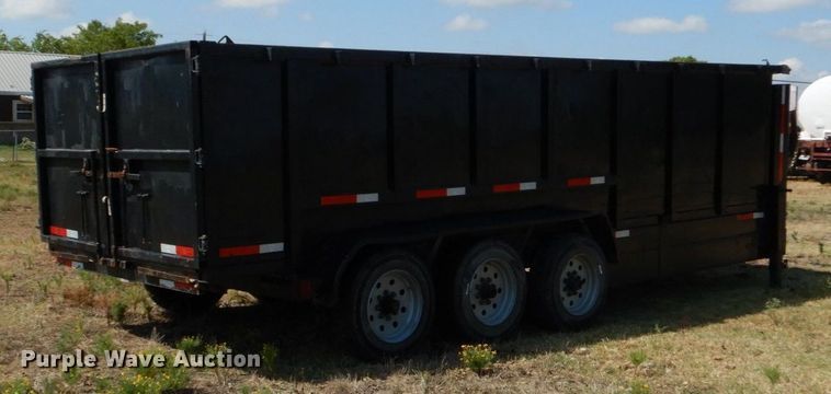image for item DO1510 2020 Texas Pride  dump trailer