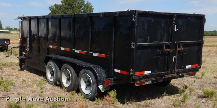 image for item DO1510 2020 Texas Pride  dump trailer