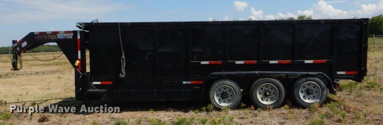 image for item DO1510 2020 Texas Pride  dump trailer