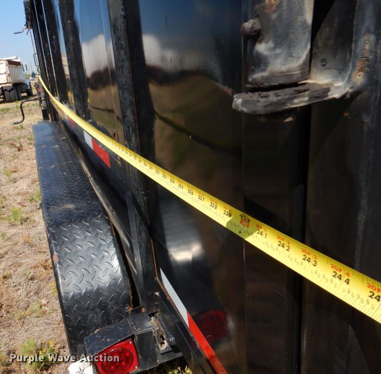 image for item DO1510 2020 Texas Pride  dump trailer