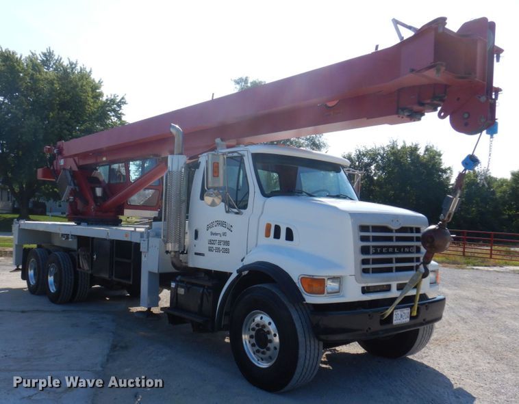image for item DP0305 2003 Sterling L9500  crane truck