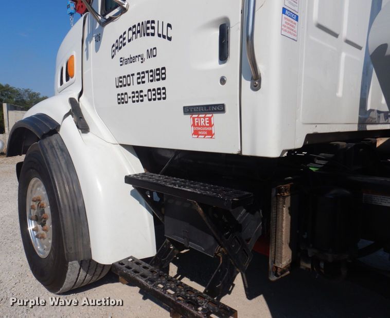 image for item DP0305 2003 Sterling L9500  crane truck