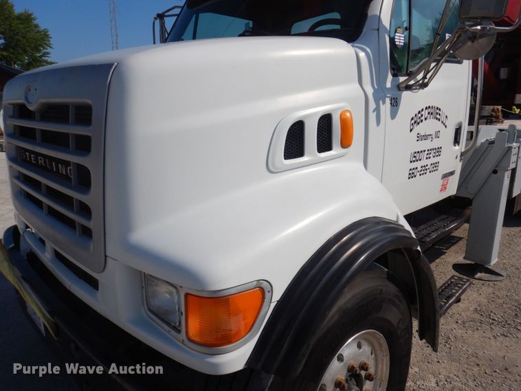 image for item DP0305 2003 Sterling L9500  crane truck