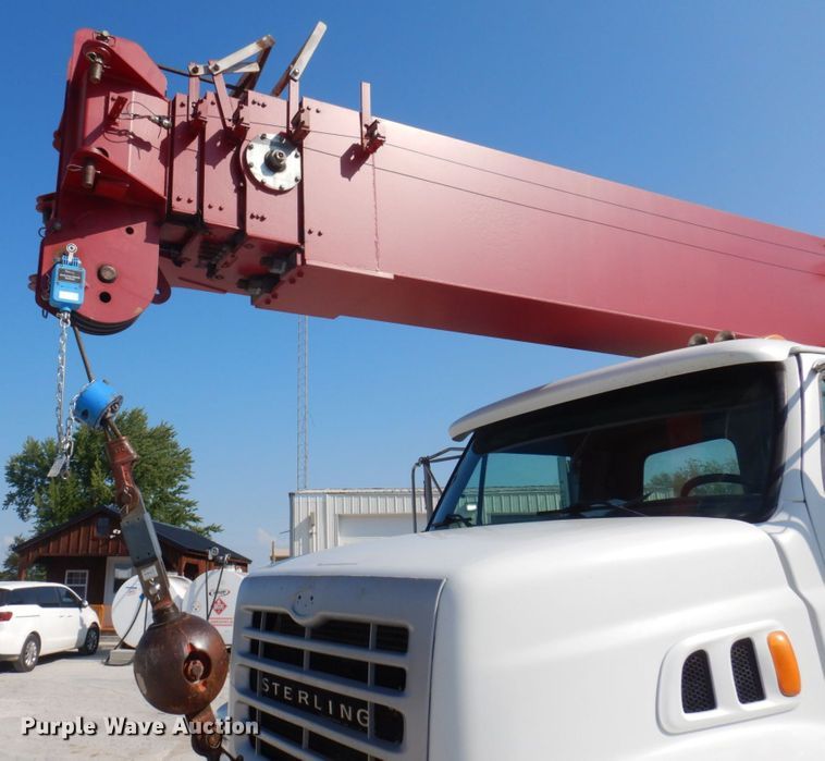image for item DP0305 2003 Sterling L9500  crane truck