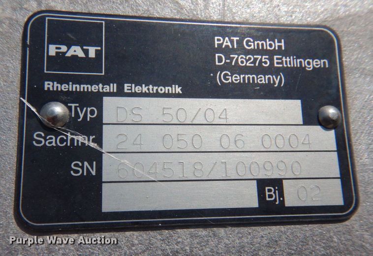 image for item DP0305 2003 Sterling L9500  crane truck