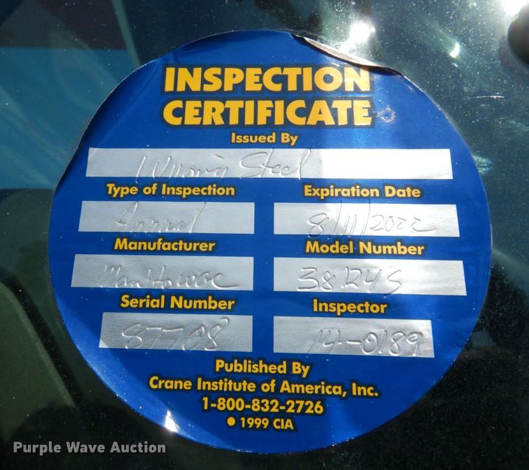 image for item DP0305 2003 Sterling L9500  crane truck