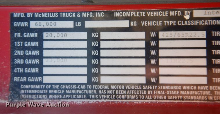 image for item DP0309 2004 International 5600i  ready mix truck