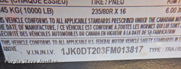 image for item DP4670 2015 Interstate 20DT  equipment trailer