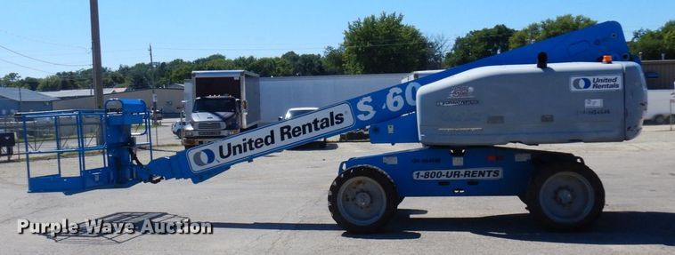 image for item DQ7214 2008 Genie S-60  boom lift