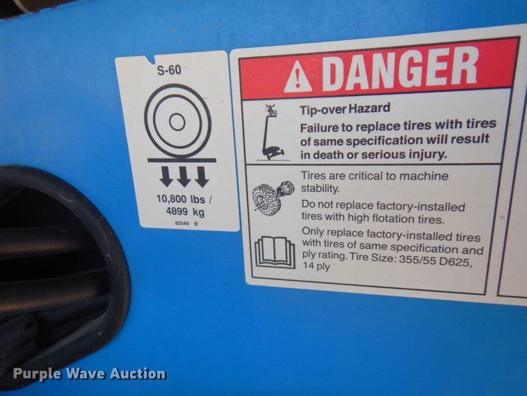 image for item DQ7214 2008 Genie S-60  boom lift