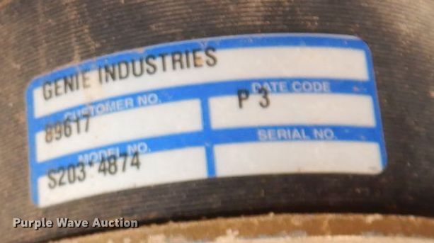 image for item DQ7214 2008 Genie S-60  boom lift