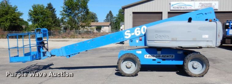 image for item DQ7216 2008 Genie S-60  boom lift