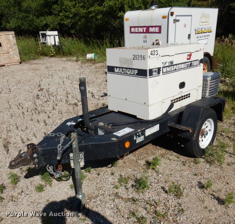 image for item DQ7224 2012 Multiquip DA-7000SSA  generator