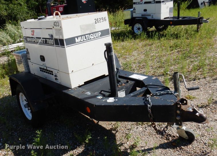 image for item DQ7224 2012 Multiquip DA-7000SSA  generator