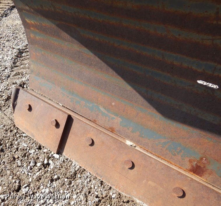 image for item DQ7228 Virnig  skid steer dozer blade with snow pusher