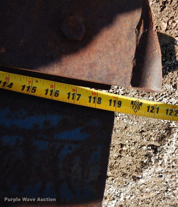 image for item DQ7228 Virnig  skid steer dozer blade with snow pusher