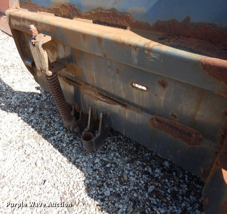 image for item DQ7228 Virnig  skid steer dozer blade with snow pusher