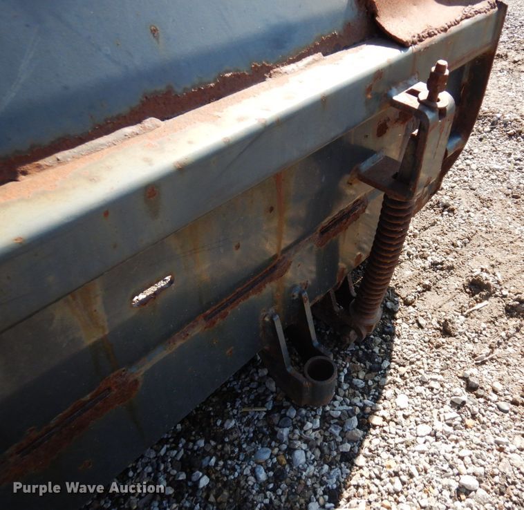 image for item DQ7228 Virnig  skid steer dozer blade with snow pusher