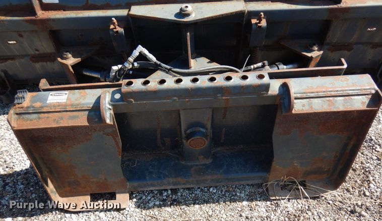 image for item DQ7228 Virnig  skid steer dozer blade with snow pusher
