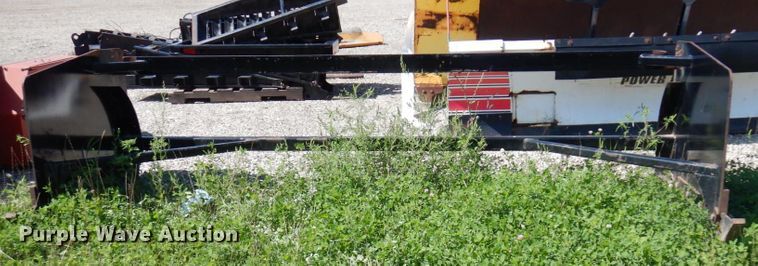 image for item DQ7228 Virnig  skid steer dozer blade with snow pusher