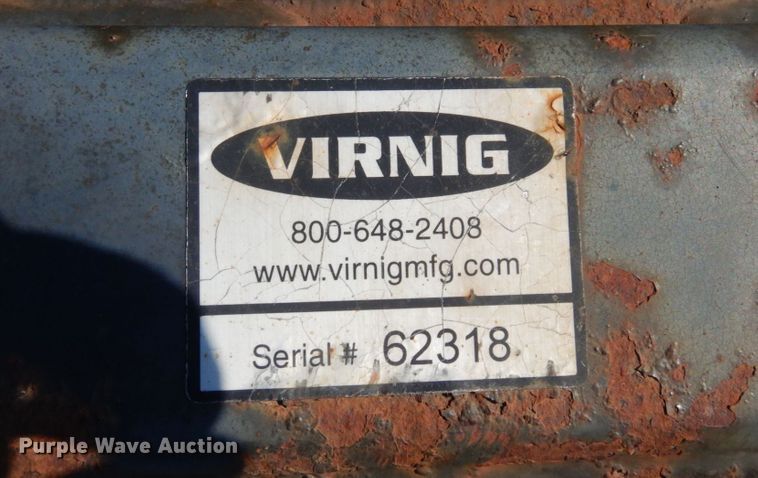 image for item DQ7228 Virnig  skid steer dozer blade with snow pusher