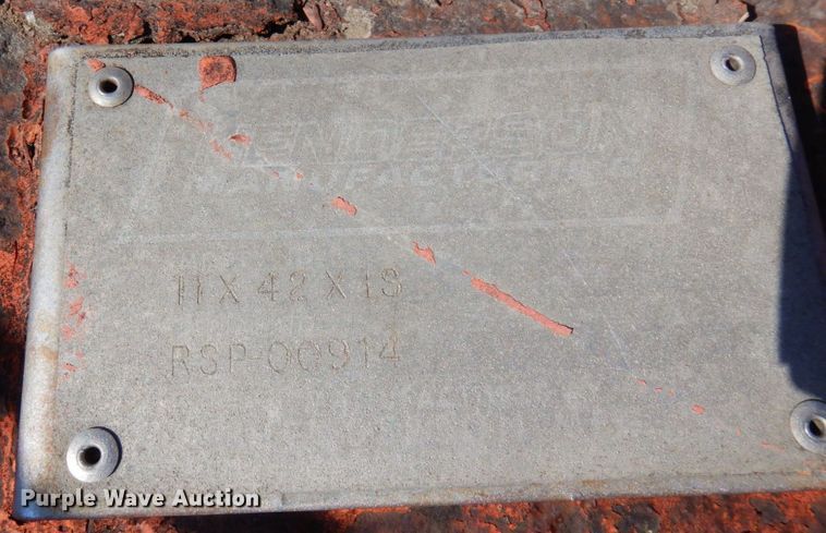 image for item DQ7232 Henderson  snow plow