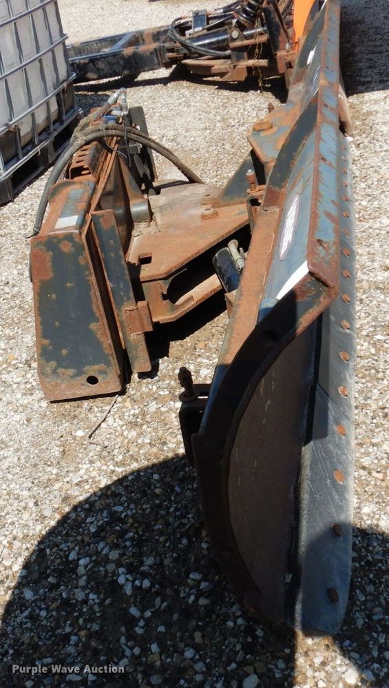 image for item DQ7236 Virnig  skid steer snow pusher