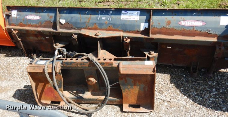 image for item DQ7236 Virnig  skid steer snow pusher
