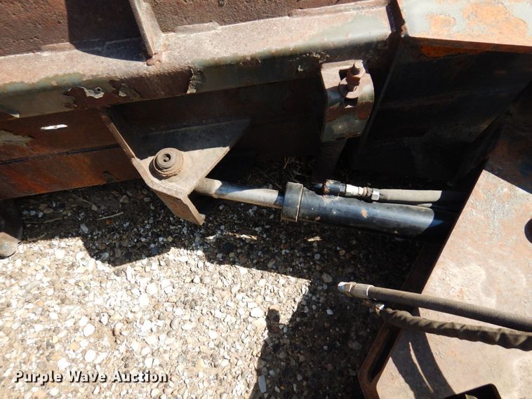 image for item DQ7236 Virnig  skid steer snow pusher