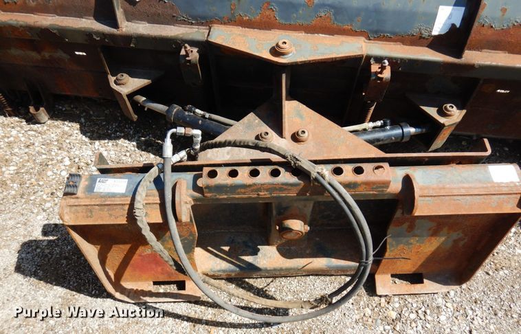 image for item DQ7236 Virnig  skid steer snow pusher