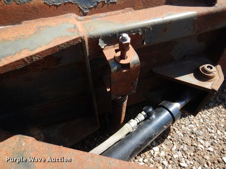 image for item DQ7236 Virnig  skid steer snow pusher